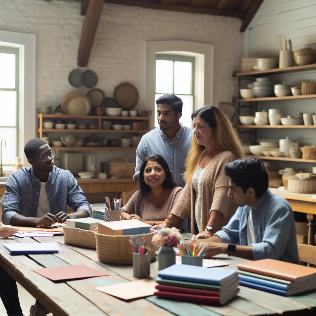 Community workshop gathering