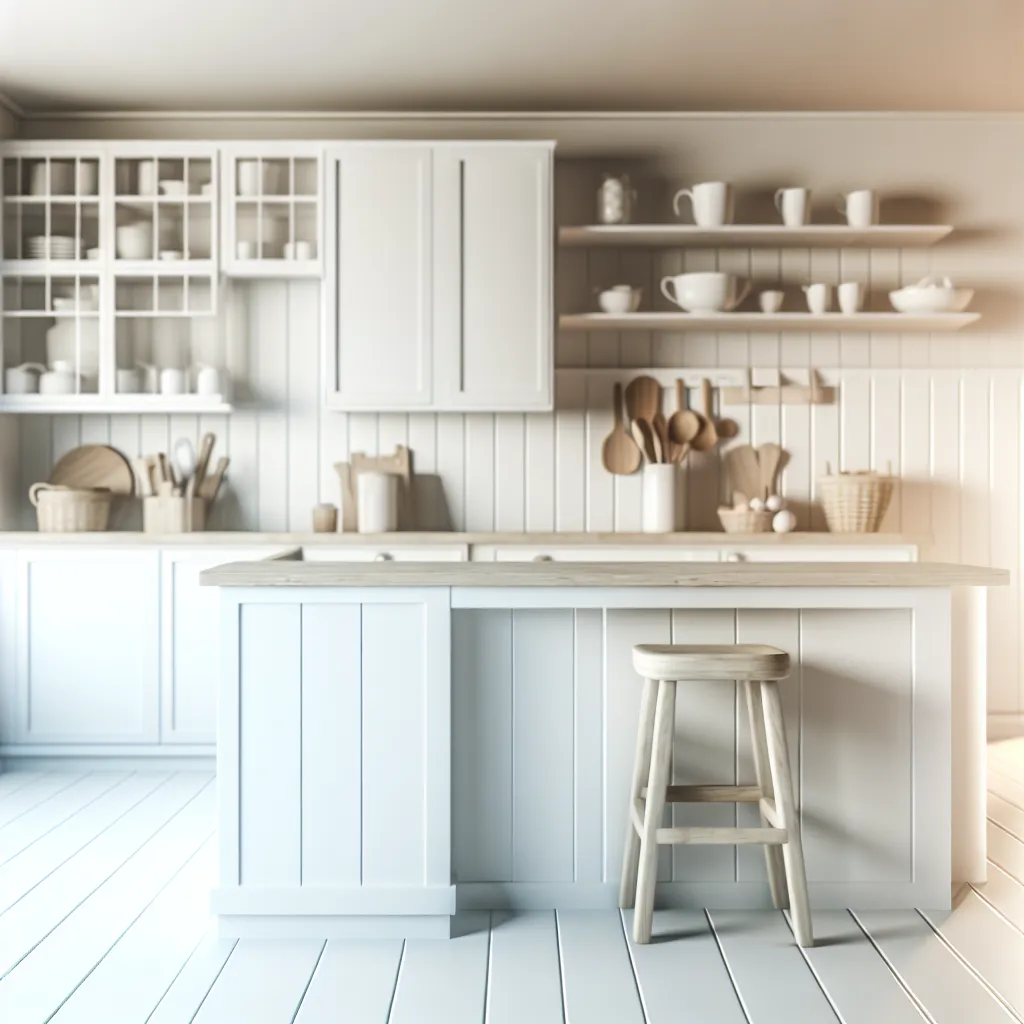 Clean kitchen counter reset for next day