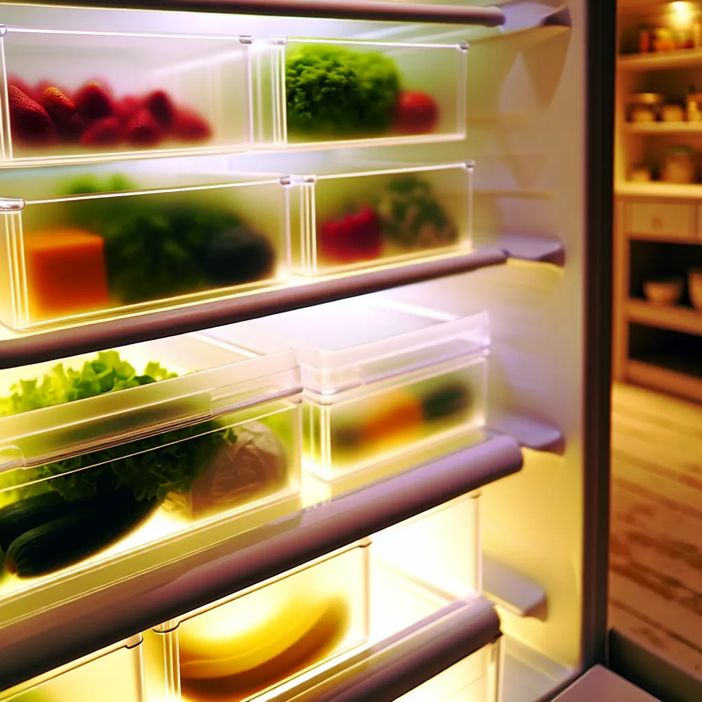 Refrigerator zones guide