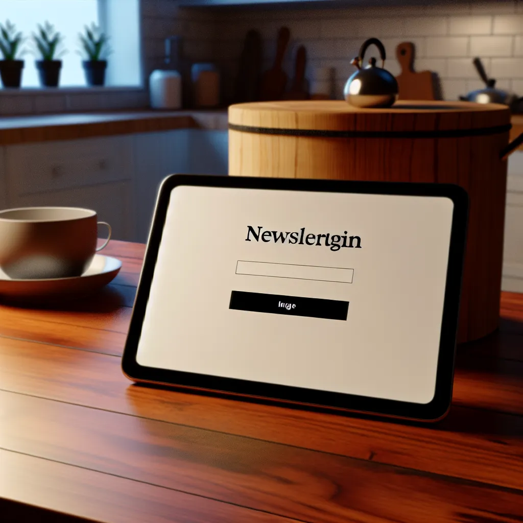 Newsletter subscription